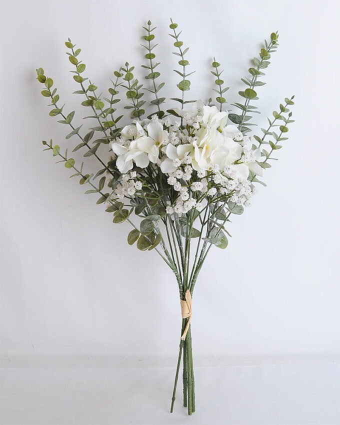 Artificial Flower 22*29CM Eucalyptus&Babysbreath&Hydrange Bush GS-14519029