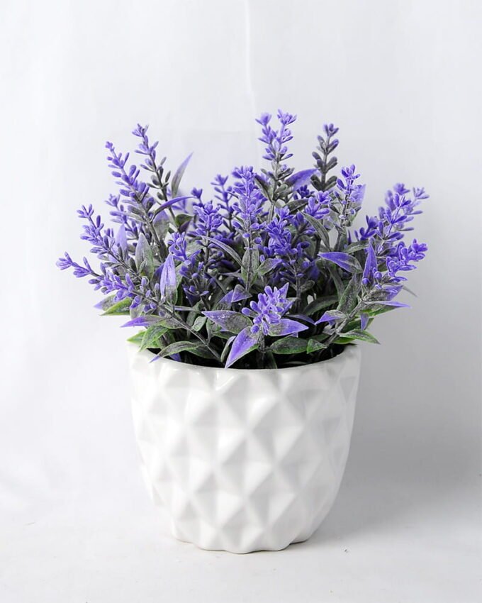Artificial Flower 15*15*17cm Lavender in Ceramic pot GS-03319275