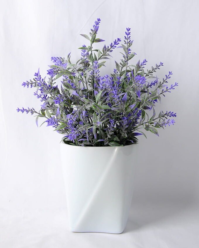 Artificial Flower 15*15*17cm Lavender in Ceramic pot GS-03319275