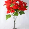 Artificial Flower 36*33*36cm Poinsettia Bush*5 GS-37319094