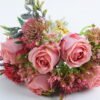 Artificial Flower 20*24*32CM Rose Bush*12 GS-128J19018-P1