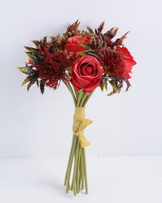 Artificial Flower 20*24*32CM Rose Bush*12 GS-128J19018-R1