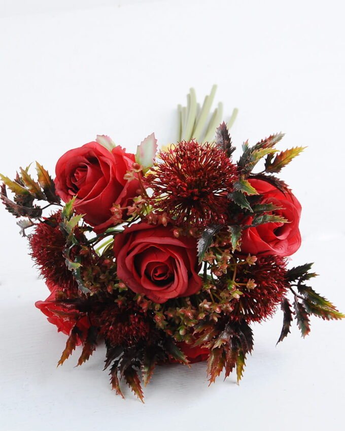 Artificial Flower 20*24*32CM Rose Bush*12 GS-128J19018-R1