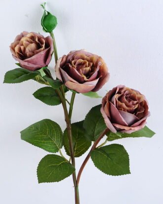 Artificial Flower 16*60CM Rose Spray*3 GVT-19-019-Z3