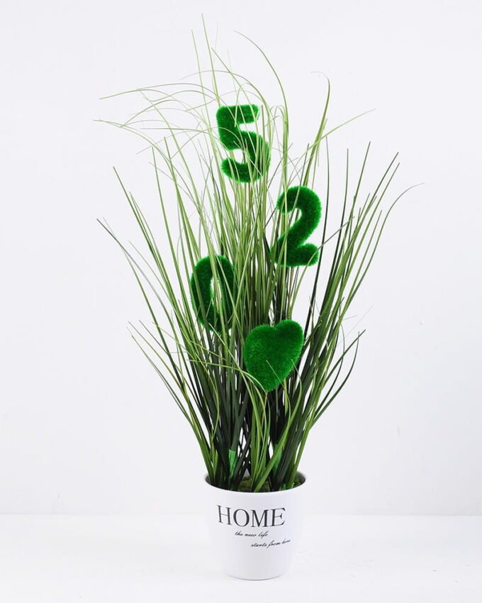 Artificial Plant 21*21*40CM Grass In Plastic Pot GS-38919011