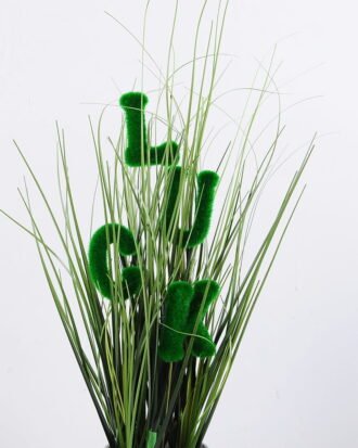 Artificial Plant 18*18*40CM Grass In Plastic Pot GS-38919014 Potted Flowers&Plants YeahFlower is one of Chinese leading OEM manufacturers and exporters , supplying the silk flowers, wholesale artificial trees Artificial Plant 18*18*40CM Grass In Plastic Pot GS-38919014