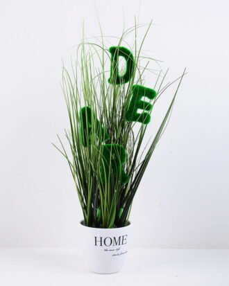 Artificial Plant 20*20*40CM Grass In Plastic Pot GS-38919016 Potted Flowers&Plants YeahFlower is one of Chinese leading OEM manufacturers and exporters , supplying the silk flowers, wholesale artificial trees Artificial Plant 20*20*40CM Grass In Plastic Pot GS-38919016