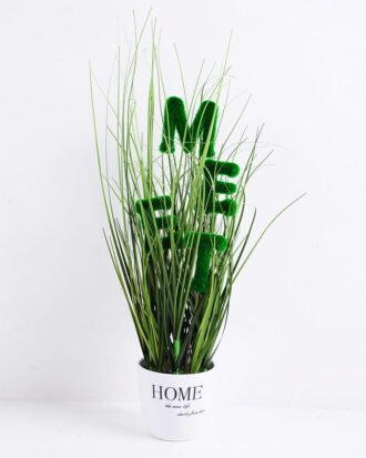 Artificial Plant 19*22*40CM Grass In Plastic Pot GS-38919020