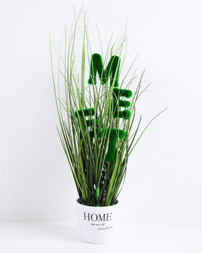 Artificial Plant 19*22*40CM Grass In Plastic Pot GS-38919020