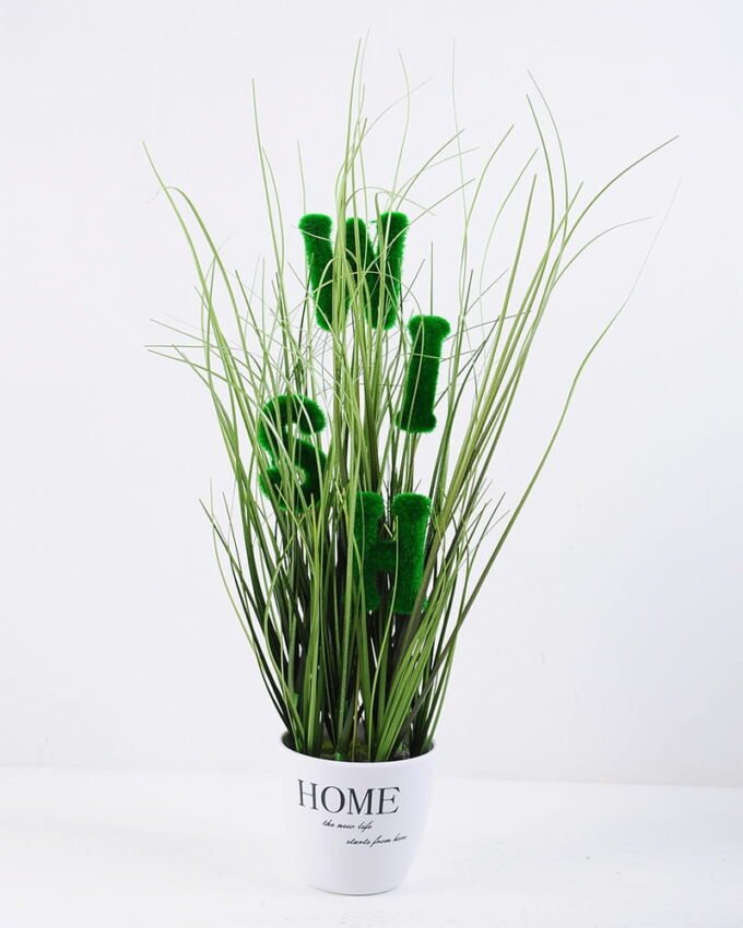 Artificial Plant 19*19*40CM Grass In Plastic Pot GS-38919021