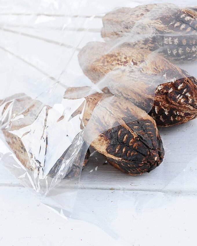 Dried Flowers 12*68cm metaplexis japonica bush*5 GS-56619025