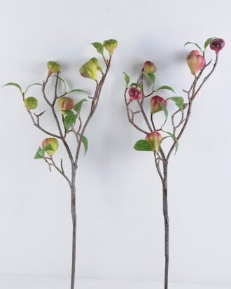 Artificial Branch fruit 18*70cm Single artificial fig GS-27419014
