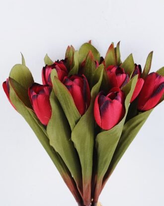 Artificial Flower Autumn Mini Tulip*12 GS-1280048-R1