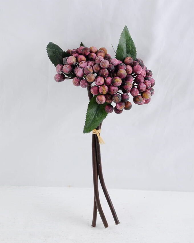 Artificial Flower 12*25CM Barry Bouquet*3 GS-54219006-Z1