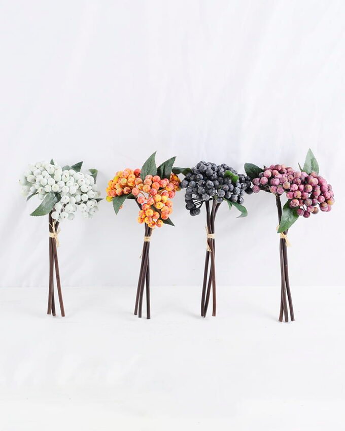 Artificial Flower 12*25CM Barry Bouquet*3 GS-54219006