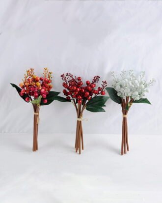 Artificial Flower 18*30CM Barry Bouquet*6 GS-54219004