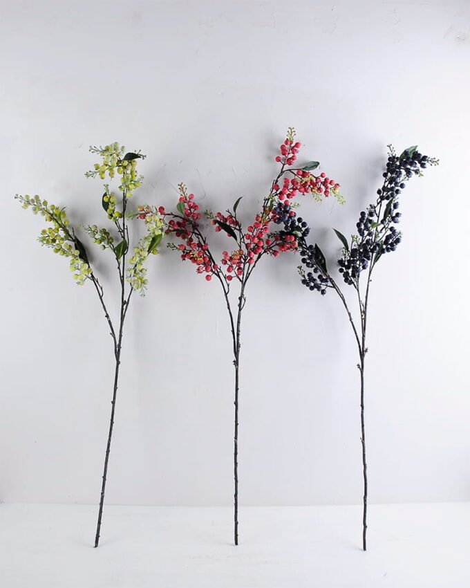 Artificial Flower 17*108CM Barry Spray*3 GS-54219007