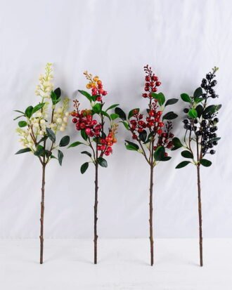 Artificial Flower 14*57CM Barry Spray*4 GS-54219005