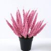 Artificial Flower 22*22*29cm  Calluna in Plastic pot GS-03319380-P1