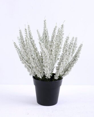 Artificial Flower 22*22*29cm  Calluna in Plastic pot GS-03319380-W1