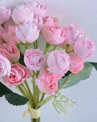 Artificial Flower 15*30CM Camellia Rose Bush*28 GS-36619075-P2