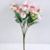 Artificial Flower 14*15*30CM Camellia rose bush*20 GS-51819014-P1