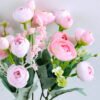 Artificial Flower 14*15*30CM Camellia rose bush*20 GS-51819014-P1
