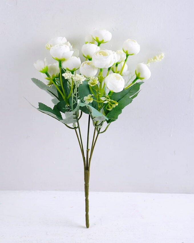 Artificial Flower 14*15*30CM Camellia rose bush*20 GS-51819014-W1