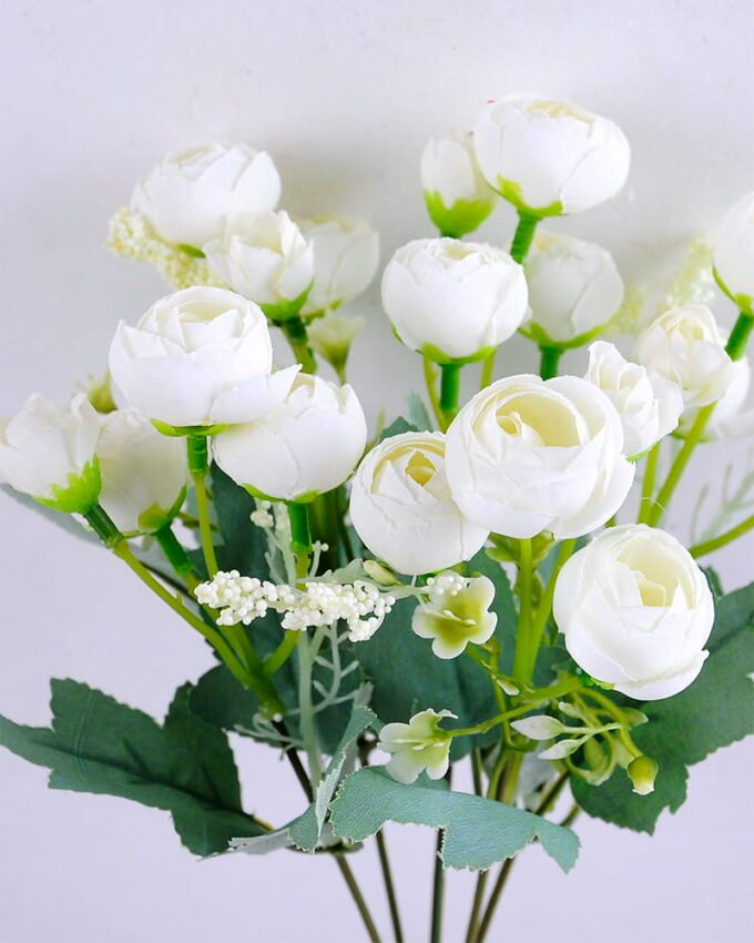 Artificial Flower 14*15*30CM Camellia rose bush*20 GS-51819014-W1