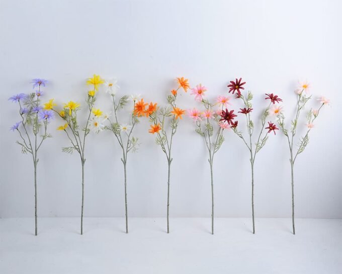 Artificial Flower 15*52CM FLOCKY MUN BUSH*7 GS-26219119-O1