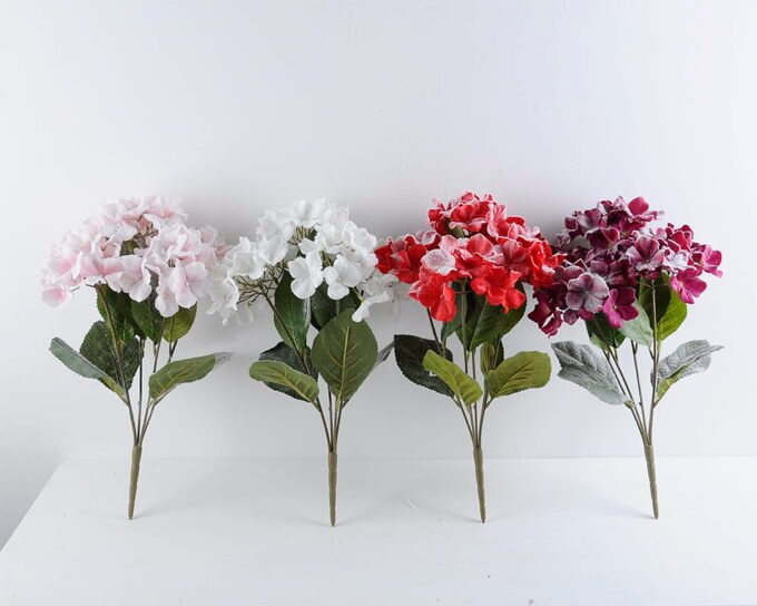 Artificial Flower 28*46CM Hydrange bush*5 GS-57519003CONTI-R1