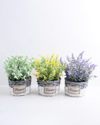 Artificial Flower 24*24*26cm Lavender in Basket GS-03319343