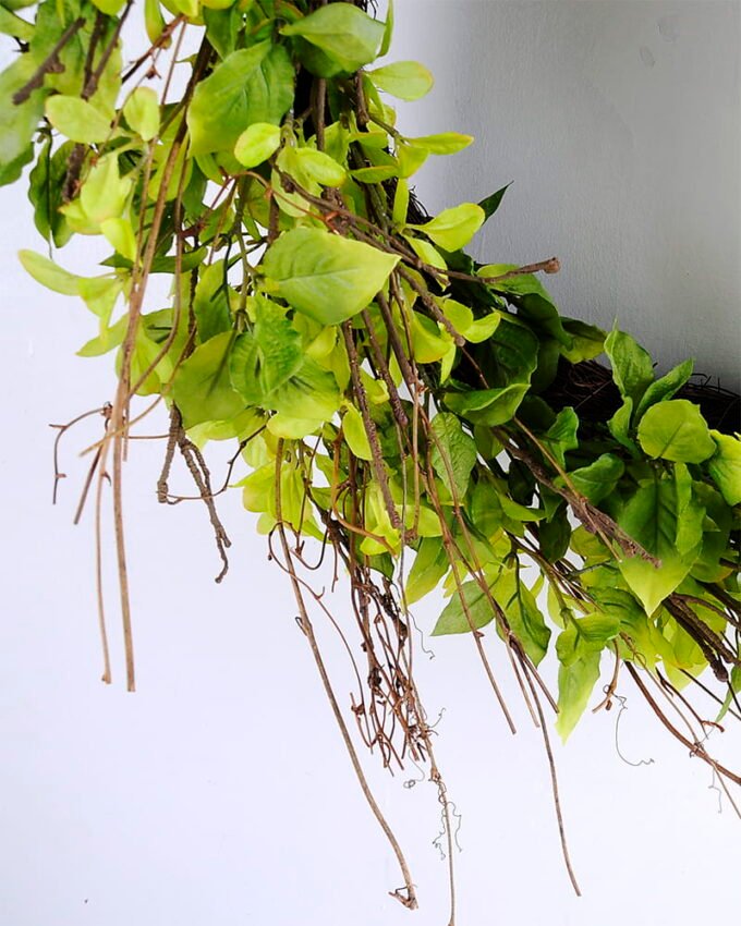 Artificial Flower 65*20CM Leaves Wreath GS-51919004