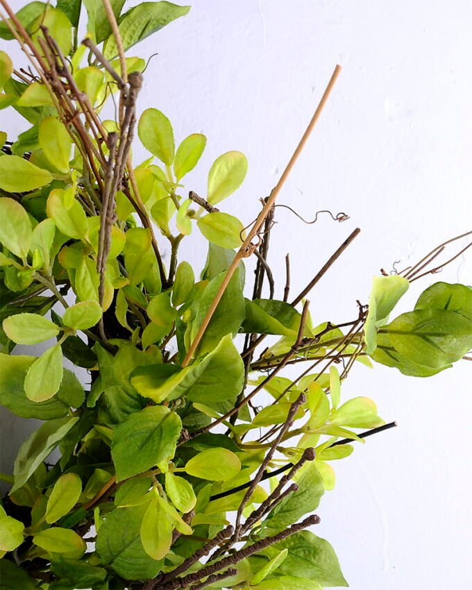 Artificial Flower 50*19CM Leaves Wreath GS-51919006 2 Artificial Flower 50*19CM Leaves Wreath GS-51919006