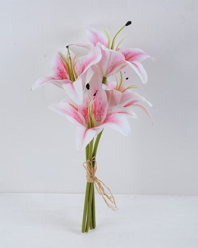 Artificial Flower 20*33cm Lily Bouquet*4 GS-09819054-P1