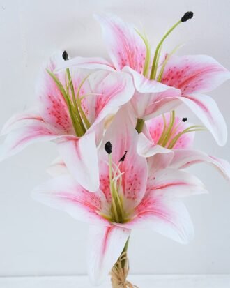 Artificial Flower 20*33cm Lily Bouquet*4 GS-09819054-P1