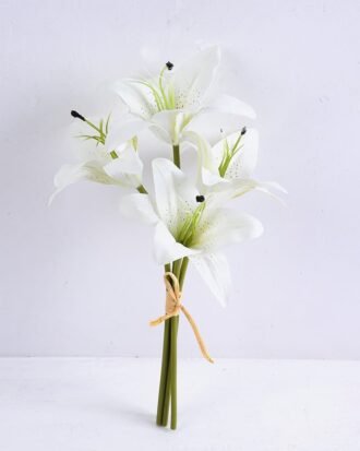 Artificial Flower 20*33cm Lily Bouquet*4 GS-09819054-W1
