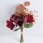 Artificial Flower 20*38cm Magnolia plumeria bouquet GS-28219025-R1