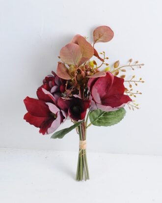 Artificial Flower 20*38cm Magnolia plumeria bouquet GS-28219025-R1