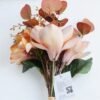 Artificial Flower 20*38cm Magnolia plumeria bouquet GS-28219025-Y1