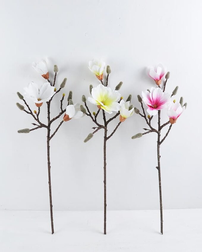 Artificial Flower 23*68CM Mangnolia GS-09819006-W1