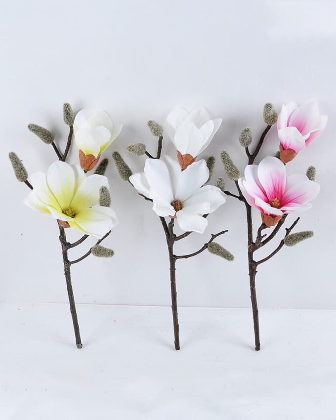 Artificial Flower 15*41cm Mangnolia Spray GS-09819039