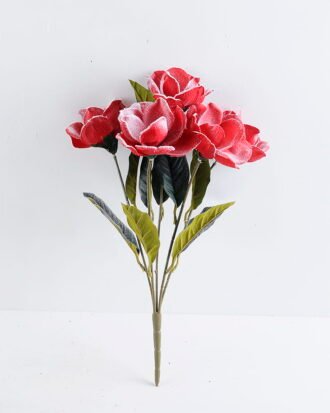 Artificial Flower 26*47CM Mangnolia bush*5 GS-57519002CONTI-R1 Flowers Bush YeahFlower is one of Chinese leading OEM manufacturers and exporters , supplying the silk flowers, wholesale artificial trees Artificial Flower 26*47CM Mangnolia bush*5 GS-57519002CONTI-R1