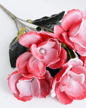 Artificial Flower 26*47CM Mangnolia bush*5 GS-57519002CONTI-R1 Flowers Bush YeahFlower is one of Chinese leading OEM manufacturers and exporters , supplying the silk flowers, wholesale artificial trees Artificial Flower 26*47CM Mangnolia bush*5 GS-57519002CONTI-R1