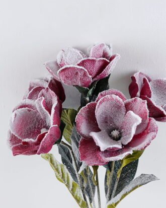 Artificial Flower 26*47CM Mangnolia bush*5 GS-57519002CONTI-R2