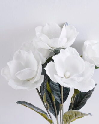 Artificial Flower 26*47CM Mangnolia bush*5 GS-57519002CONTI-W1 Flowers Bush YeahFlower is one of Chinese leading OEM manufacturers and exporters , supplying the silk flowers, wholesale artificial trees Artificial Flower 26*47CM Mangnolia bush*5 GS-57519002CONTI-W1