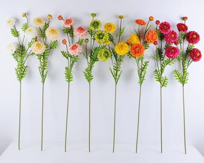 Artificial Flower 18*91CM Mum Spray*5 GS-12819010-G1