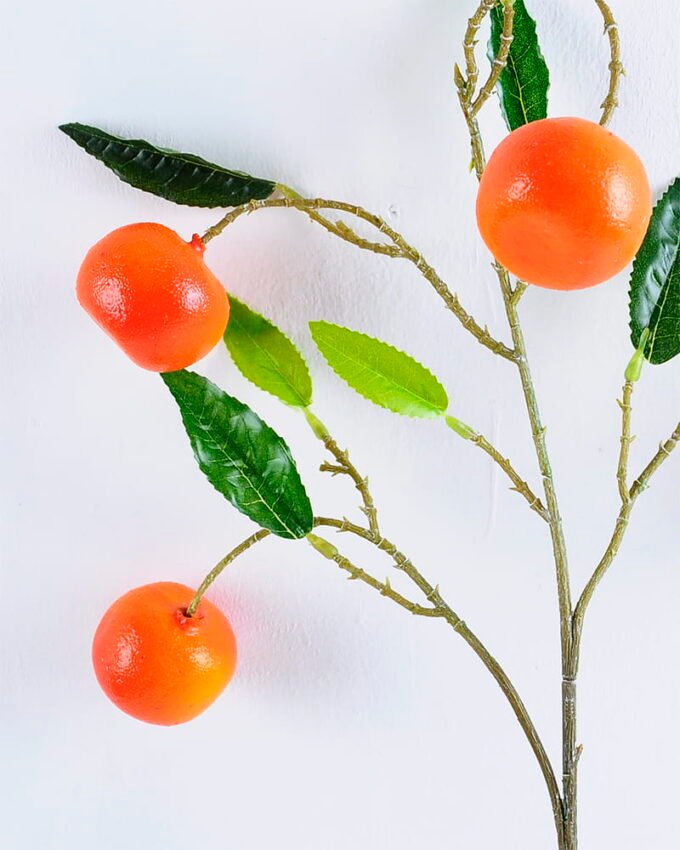 Artificial Flower 16*77CM Orange Spray GS-44220001 2 Artificial Flower 16*77CM Orange Spray GS-44220001