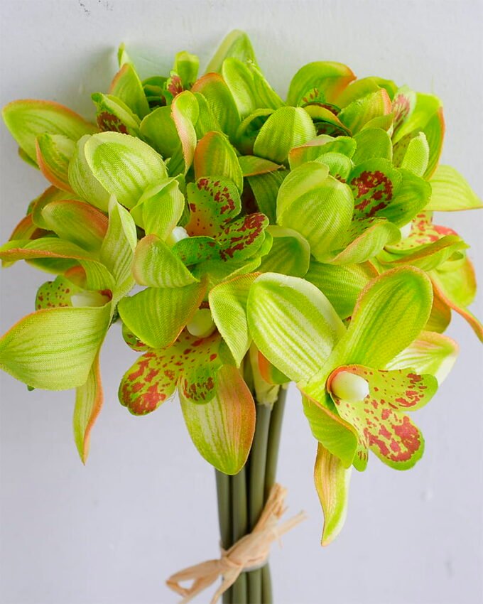 Artificial Flower 14*28cm Orchid bouquet*9 GS-12819013-G1