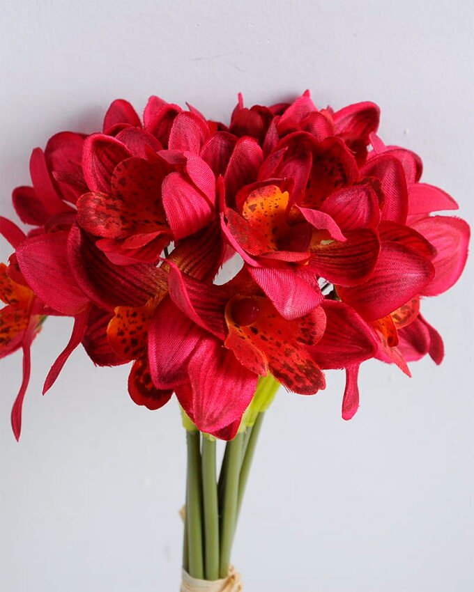 Artificial Flower 14*28cm Orchid bouquet*9 GS-12819013-R1